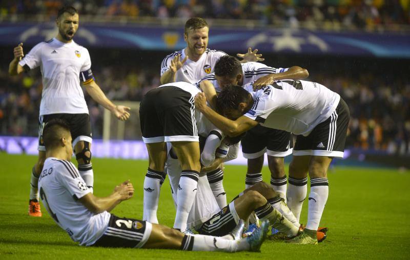 Las mejores imágenes del Valencia - Gante