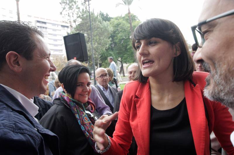 Presentación de las candidaturas del PSOE al Senado y al Congreso