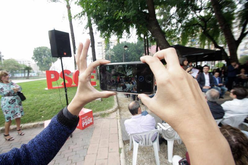 Presentación de las candidaturas del PSOE al Senado y al Congreso