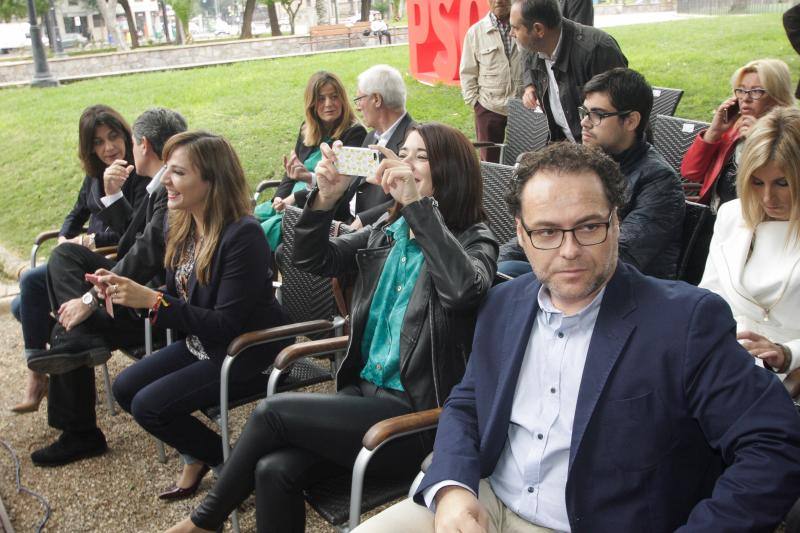 Presentación de las candidaturas del PSOE al Senado y al Congreso
