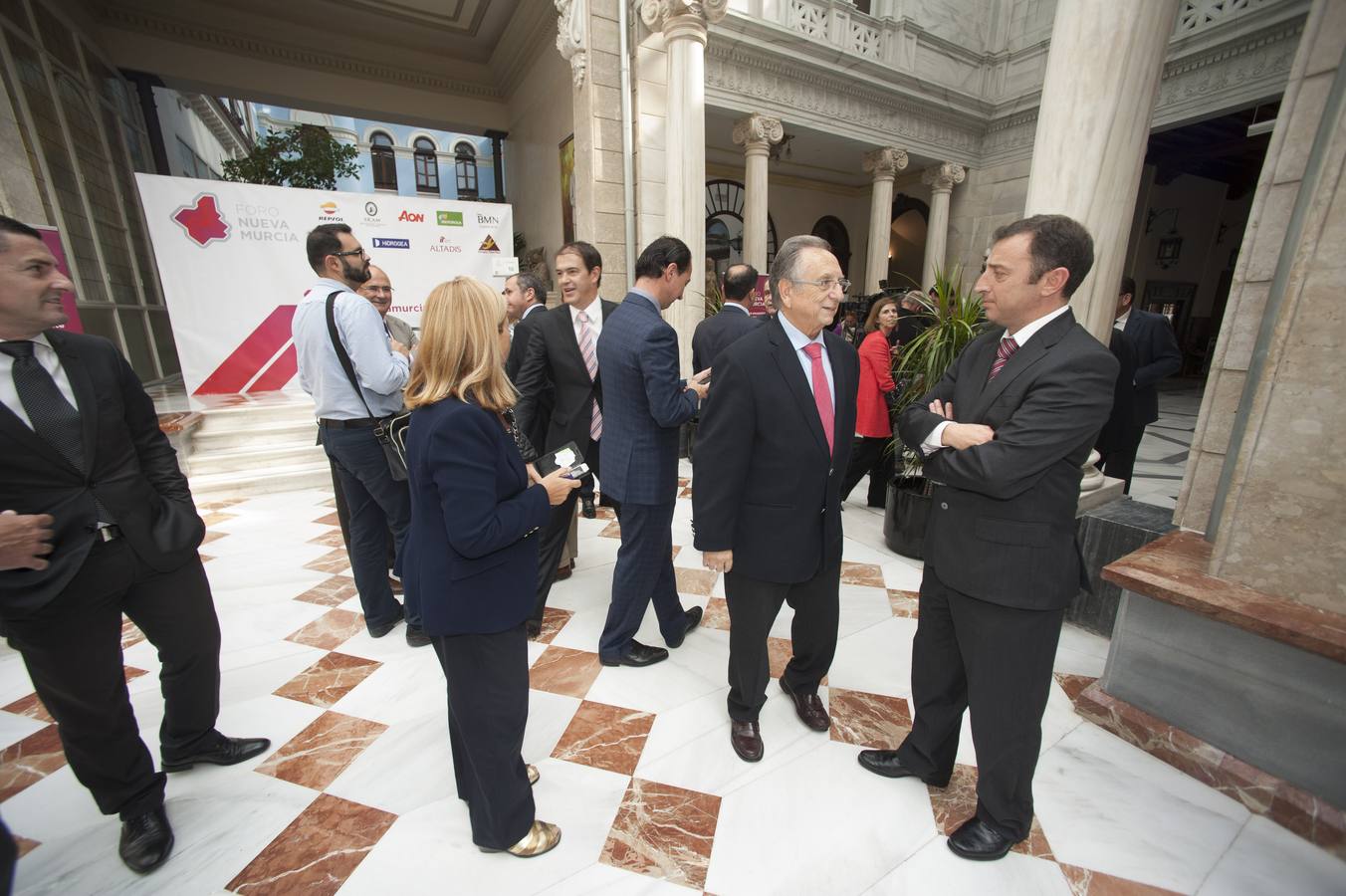 El presidente de Vodafone España, Francisco Román, en el Foro Nueva Murcia