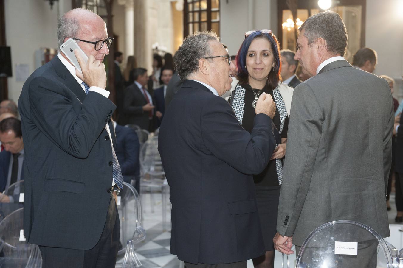 El presidente de Vodafone España, Francisco Román, en el Foro Nueva Murcia