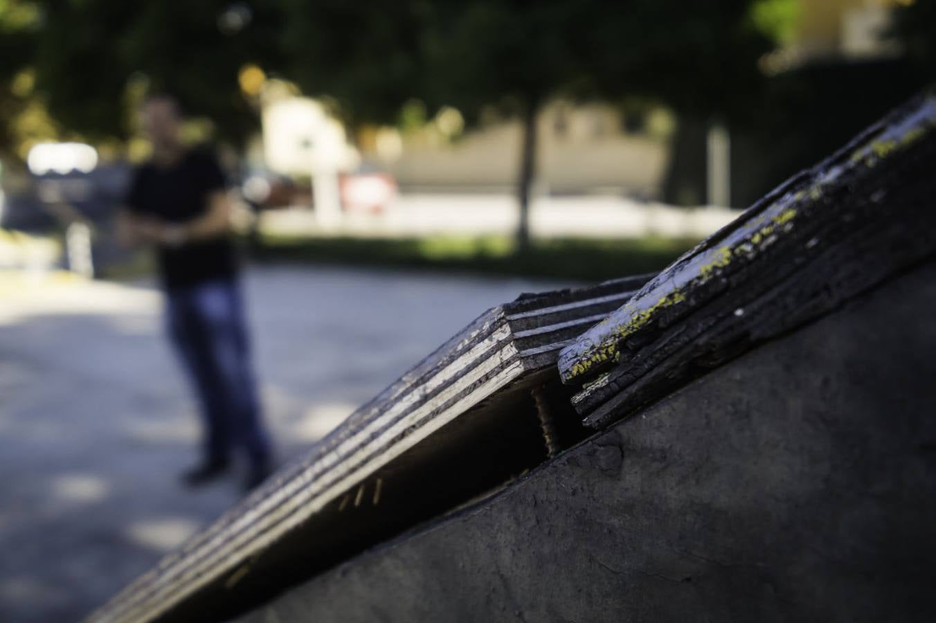 El PP denuncia el mal estado de la pista de patinaje de la Plaza Béjar