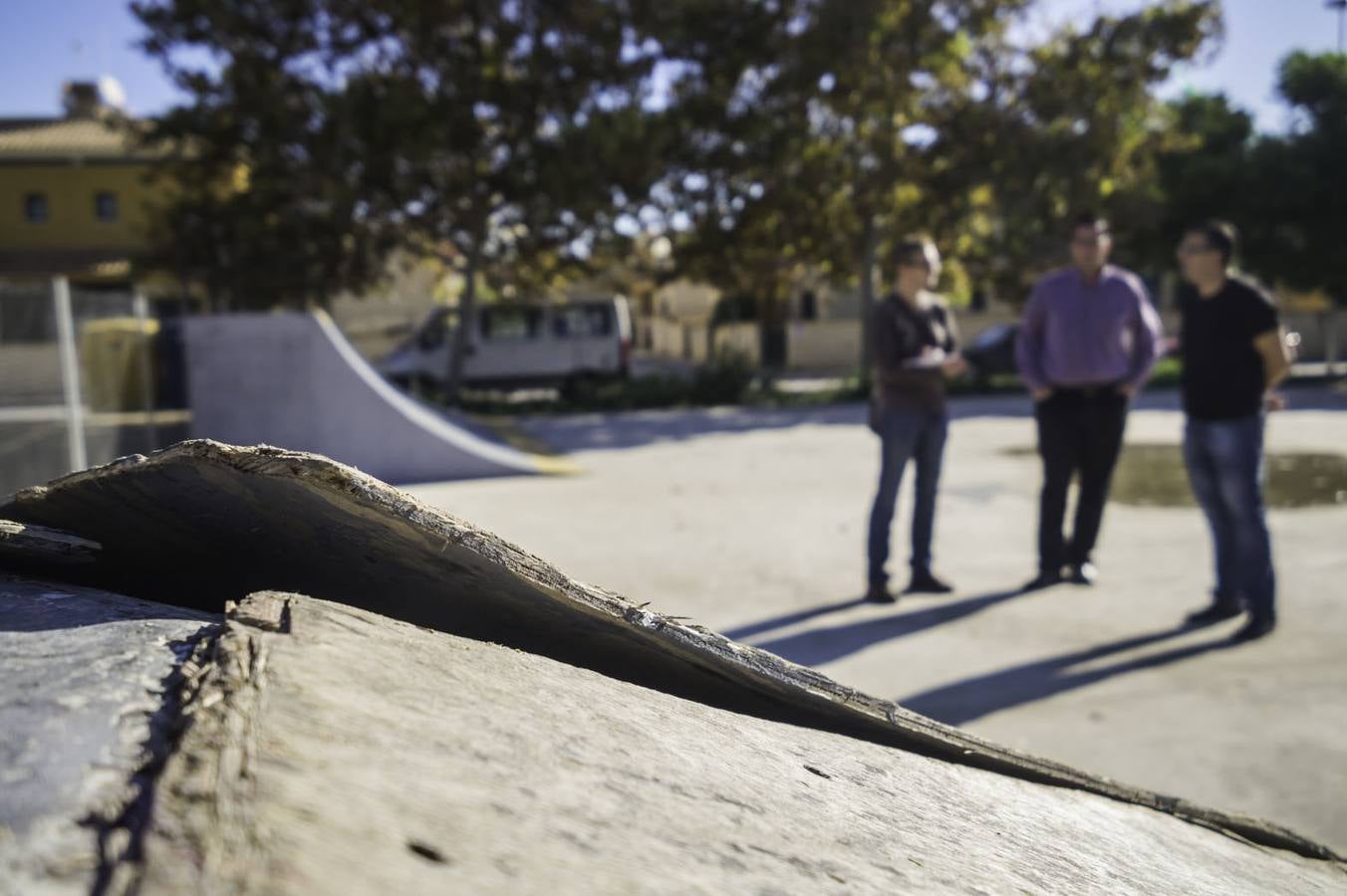 El PP denuncia el mal estado de la pista de patinaje de la Plaza Béjar