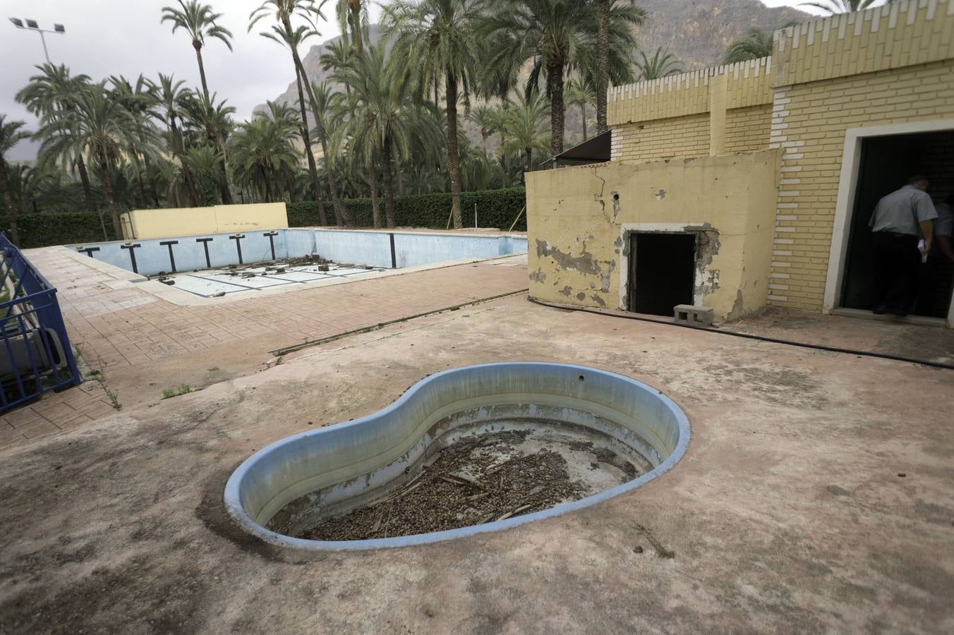 Desperfectos en las instalaciones deportivas de Orihuela