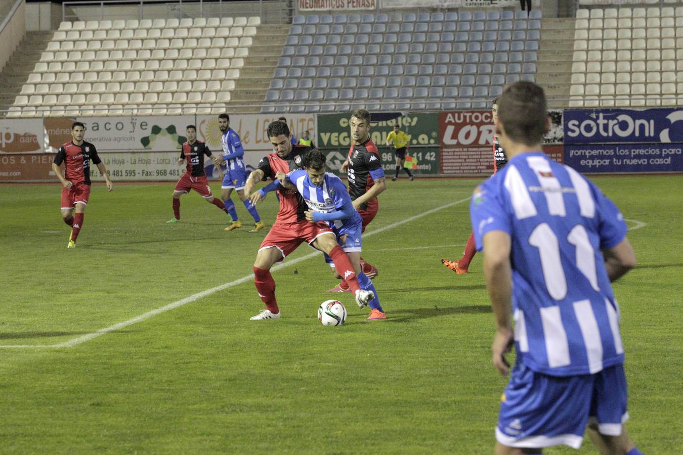 Imágenes del partido La Hoya Lorca-Mérida