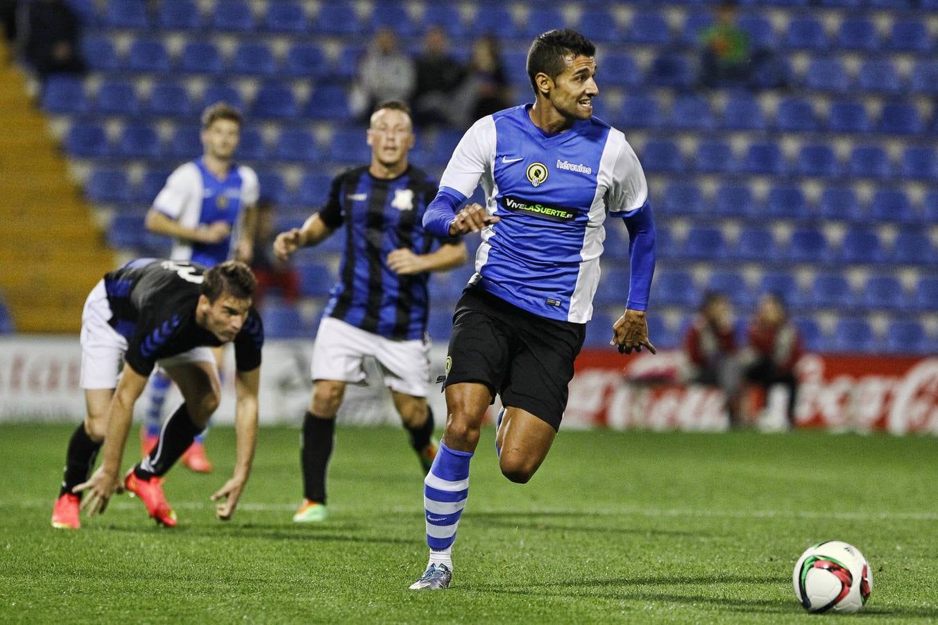 Las mejores imágenes del Hércules - Huracán (4-1)