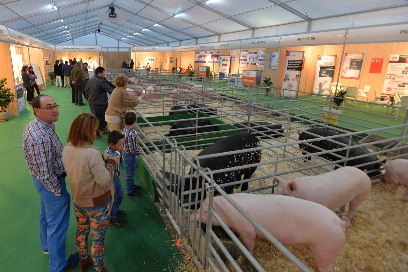 Inauguración de la feria Sepor de Lorca
