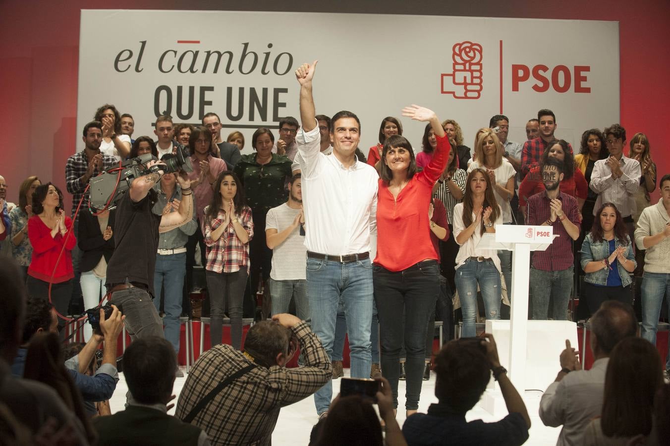 Mitin de Pedro Sánchez en Cieza