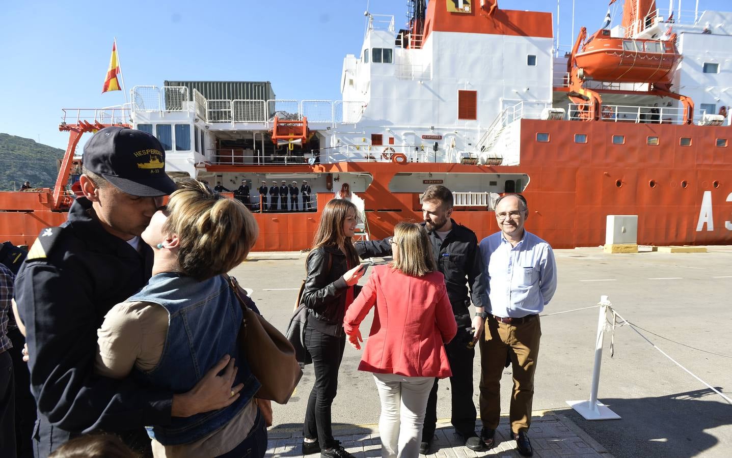 El Hespérides zarpa de nuevo