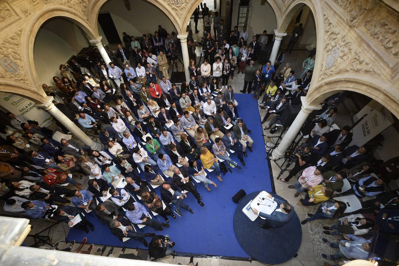 Rajoy clausura el congreso de Nuevas Generaciones en Lorca