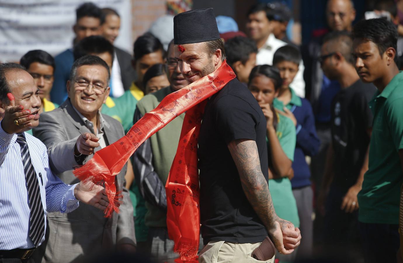 Beckham y su fútbol solidario