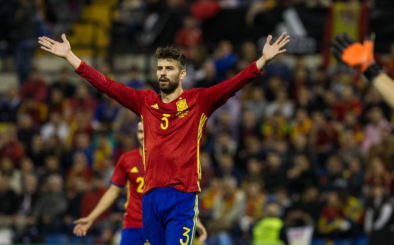 Las mejores imágenes del amistoso España - Inglaterra (II)