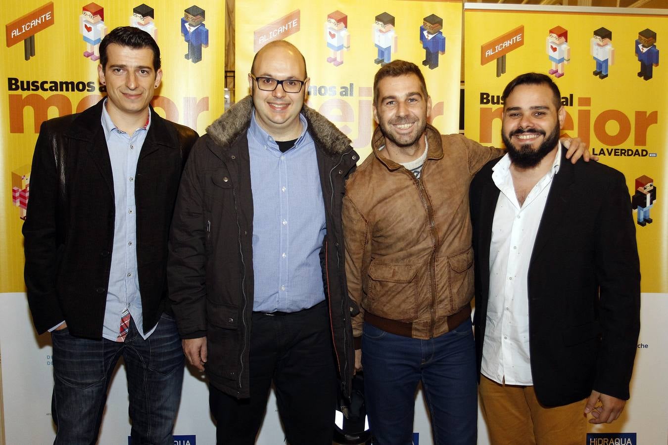 &#039;Photocall&#039; de los VII Premios Web de Alicante (I)