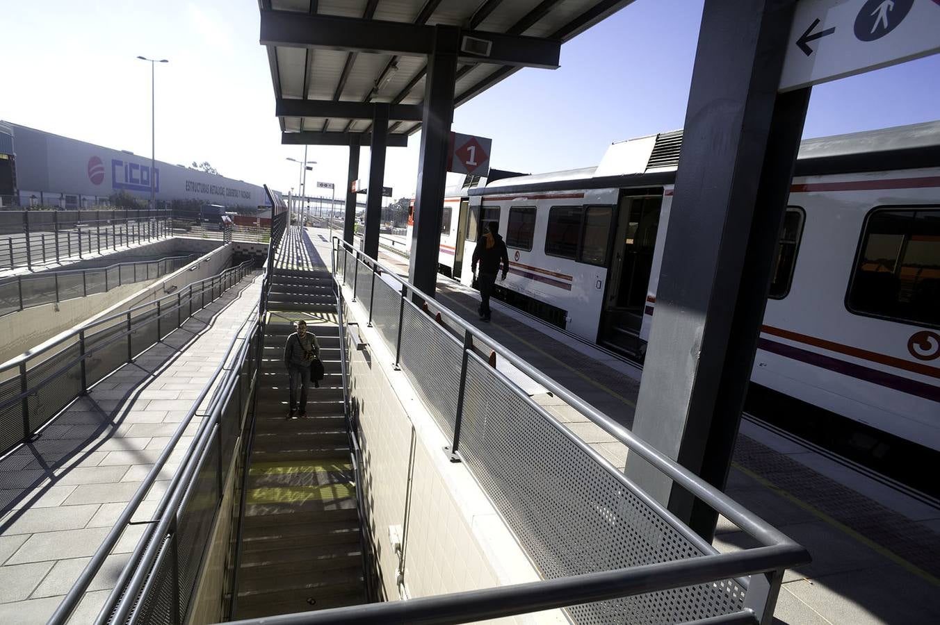 La estación de tren de San Isidro es un laberinto