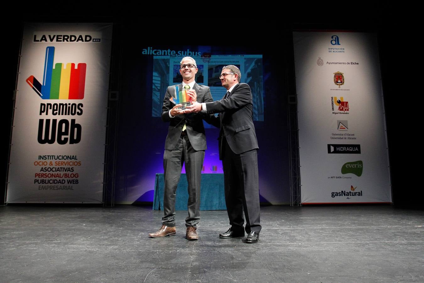 Gala de los VII Premios Web de Alicante (I)