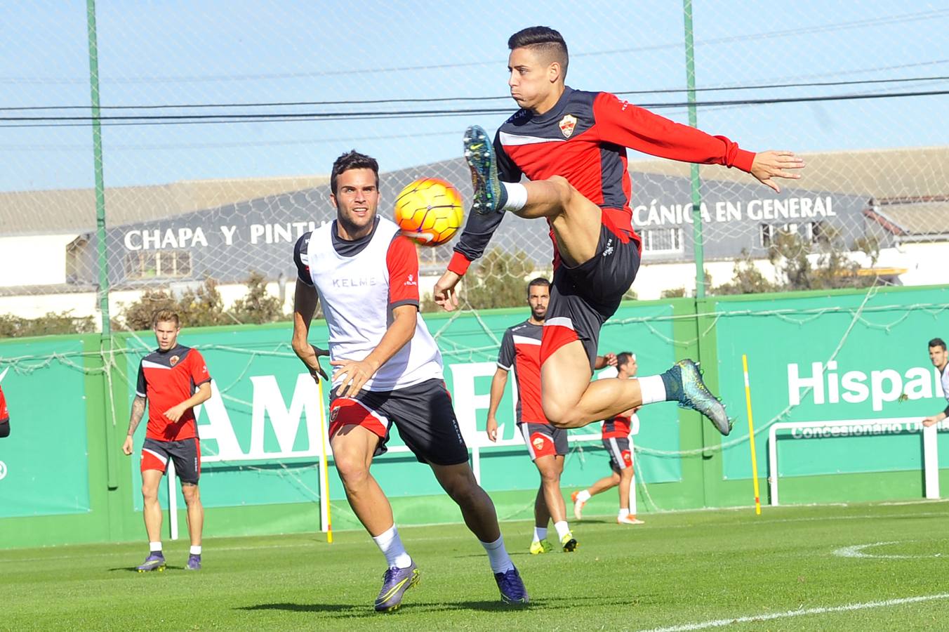 Entrenamiento del Elche