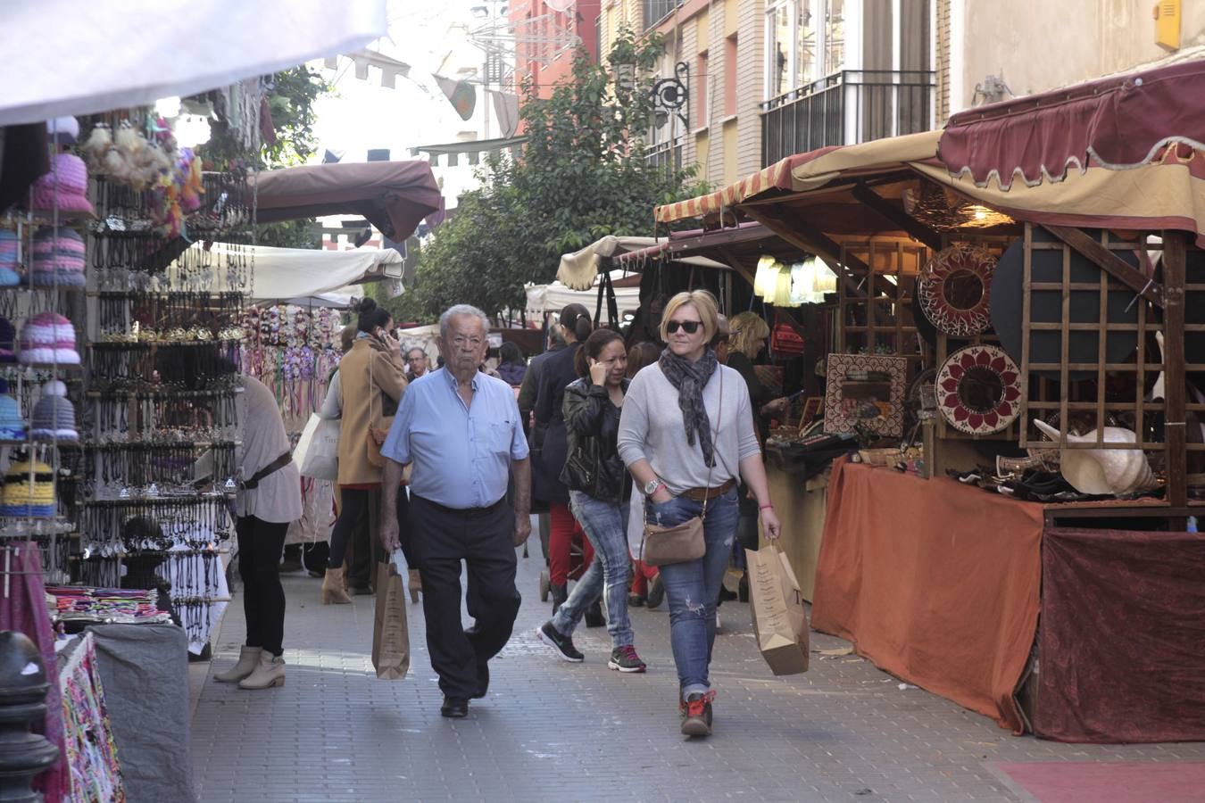 Artesanía en las fiestas de San Clemente