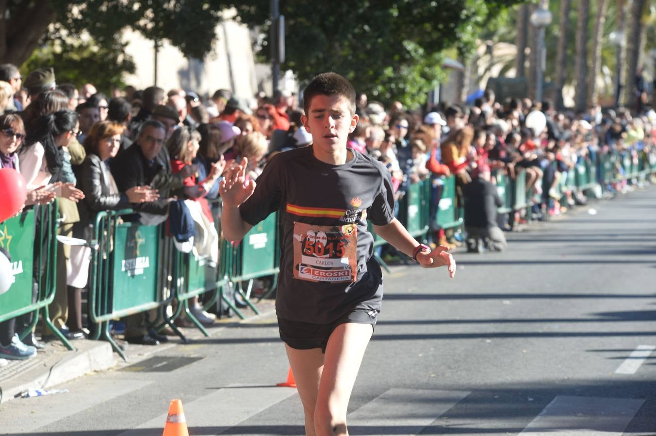 Disparados a la meta como un tiro