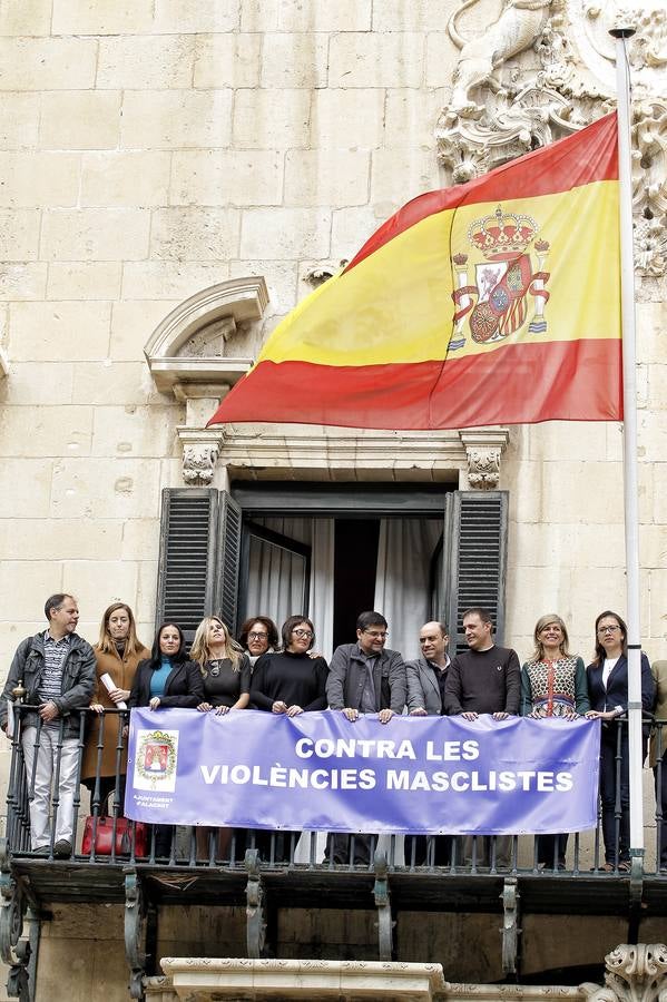 El Ayuntamiento de Alicante celebra el Día Internacional contra la Violencia de Género