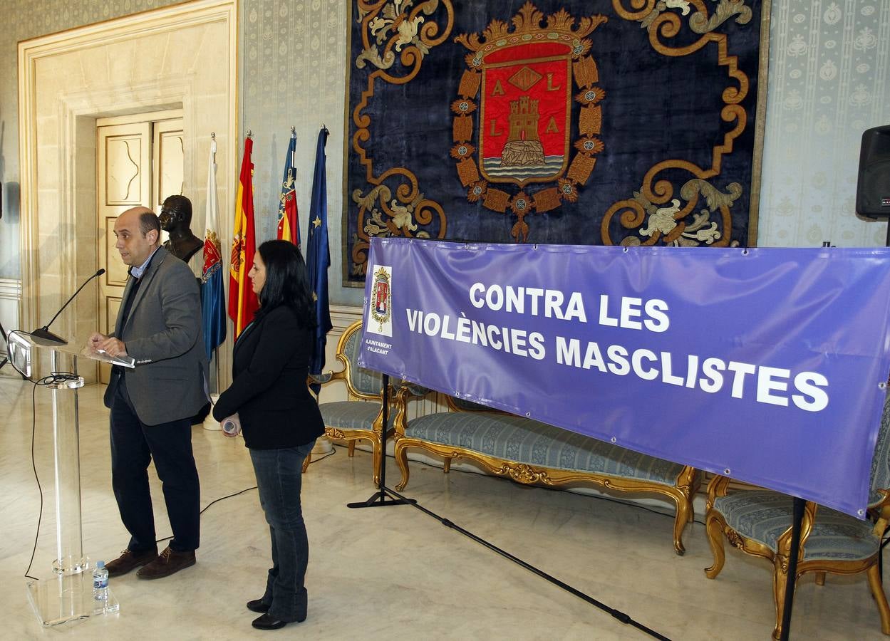 El Ayuntamiento de Alicante celebra el Día Internacional contra la Violencia de Género