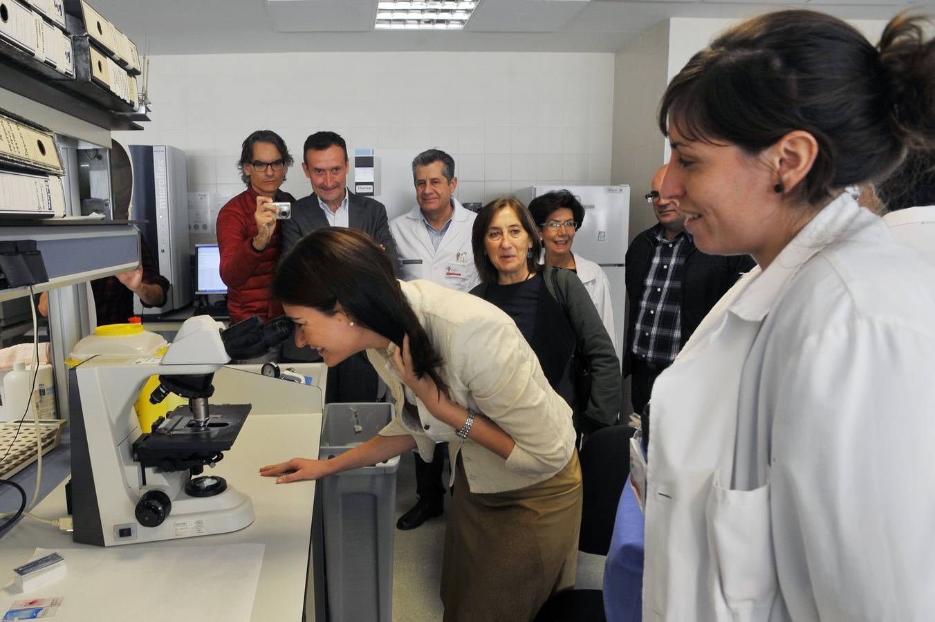 Carmen Montón visita el Hospital General de Elche