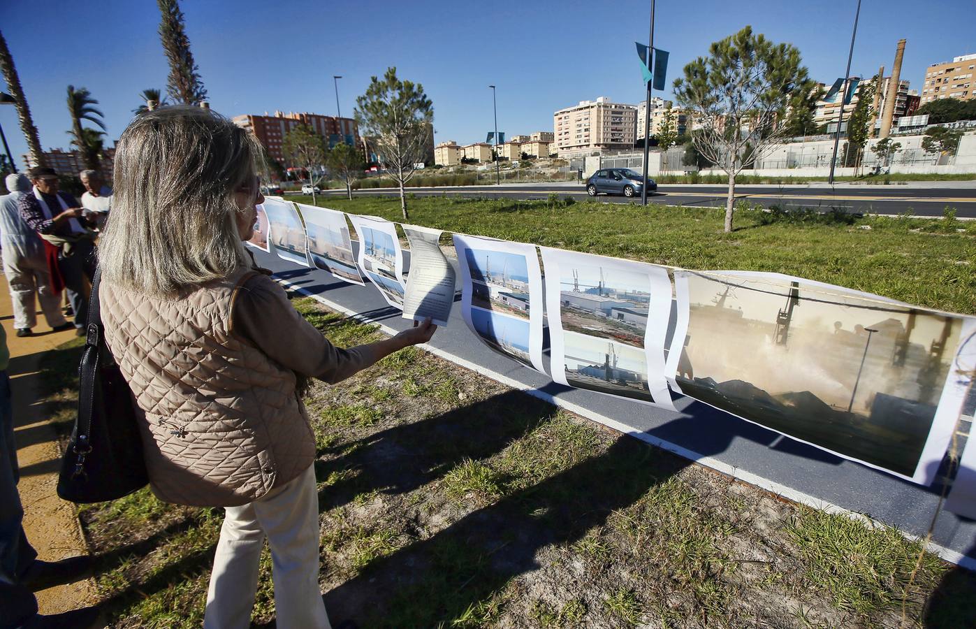 Vecinos de Gra Vía Sur de Alicante, contra los graneles