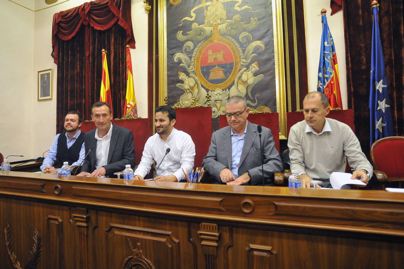 Vicent Marzà ha estado presente en la reunión del patronato del Palmeral