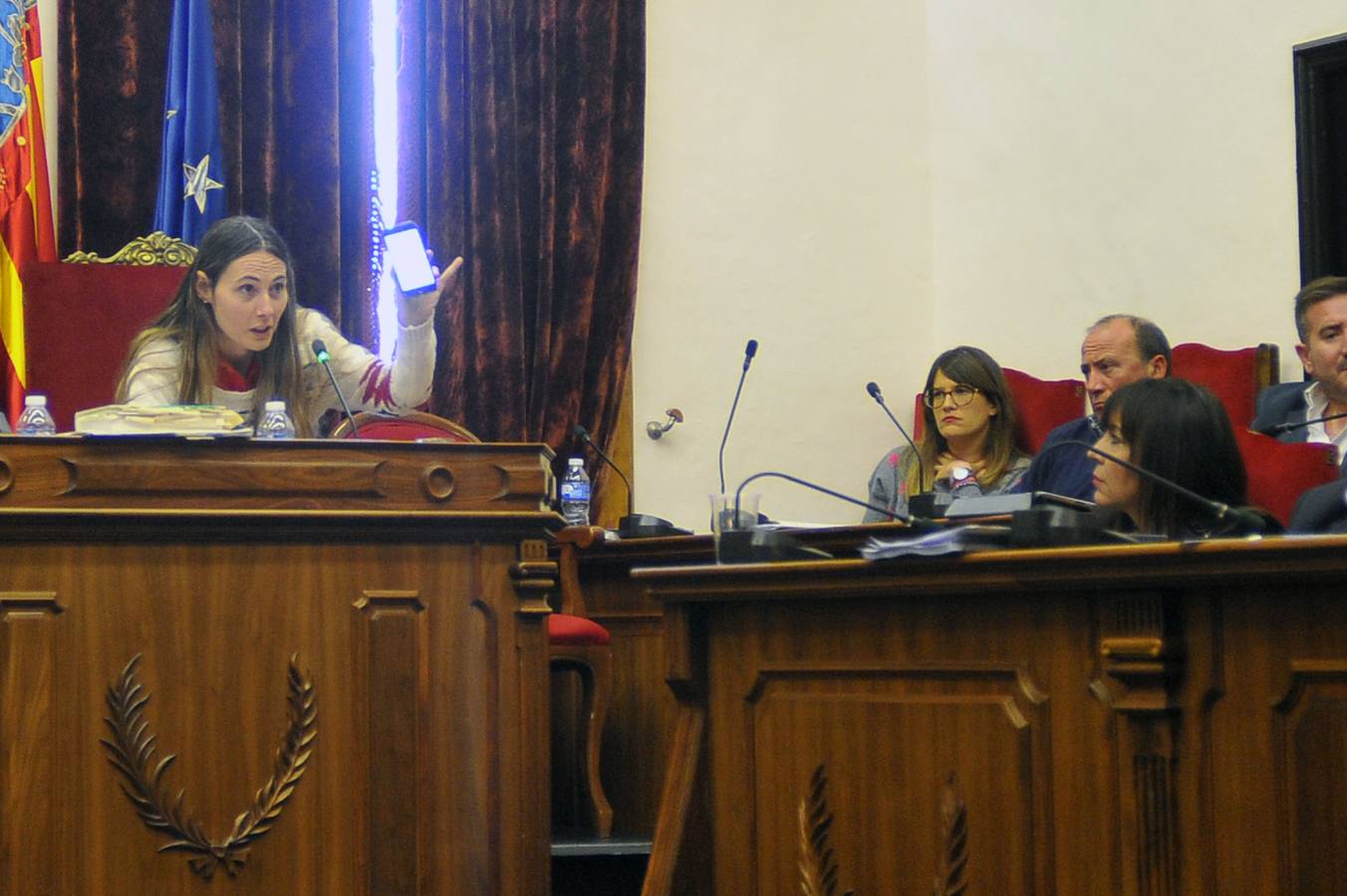 Pleno en el Ayuntamiento de Elche