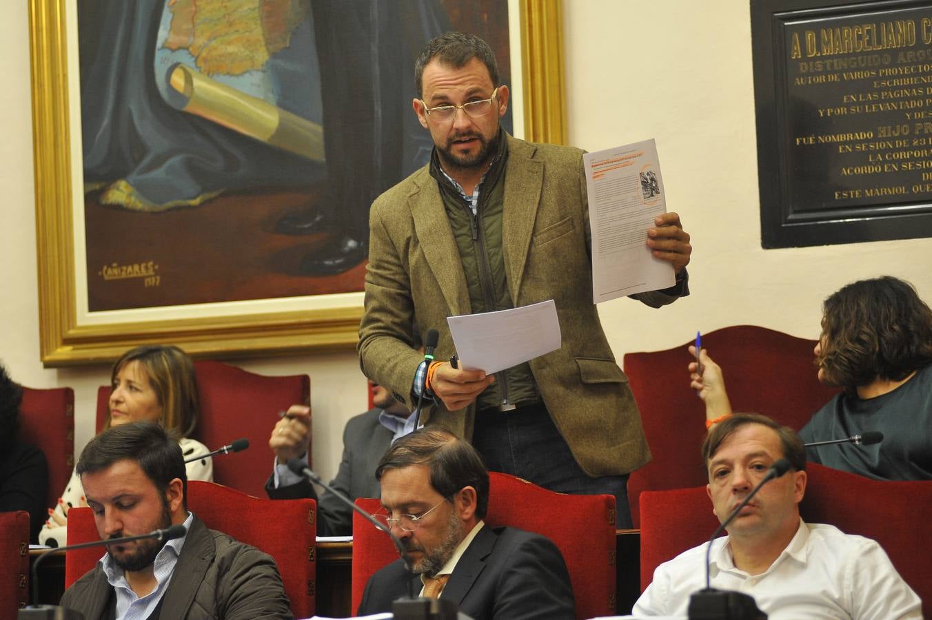 Pleno en el Ayuntamiento de Elche