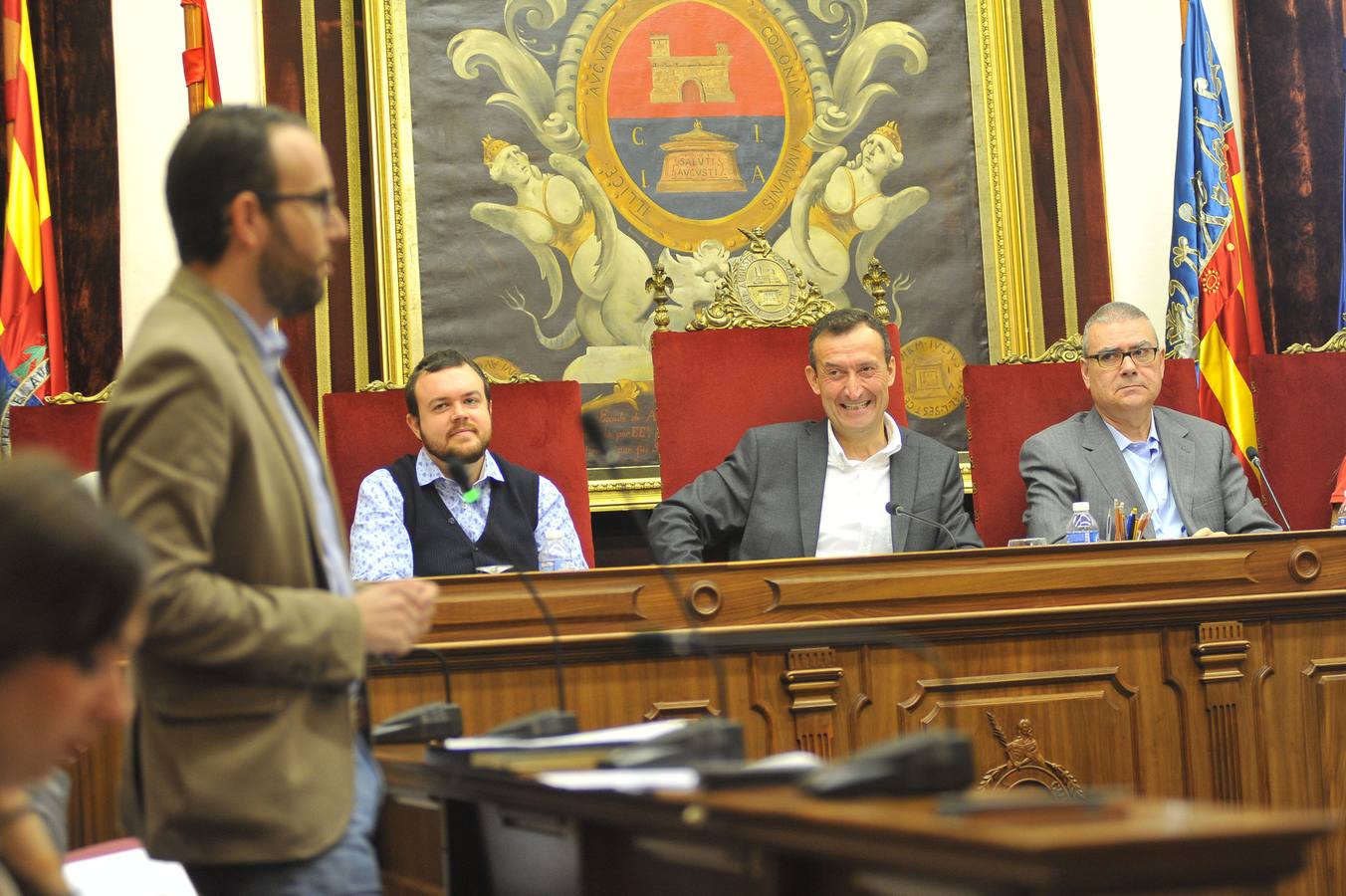 Pleno en el Ayuntamiento de Elche