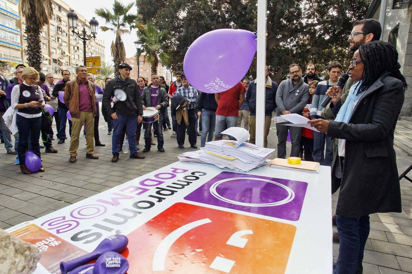 Podemos reclama la electrificación completa de la línea Alicante-Murcia