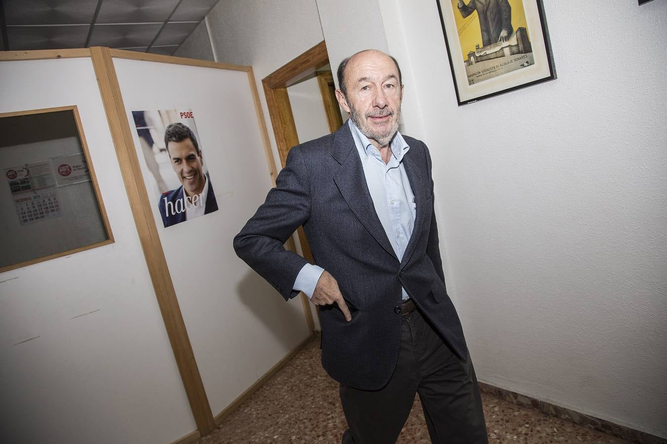 Rubalcaba advierte en Mazarrón de que «Ciudadanos es la derecha &#039;profident&#039;»