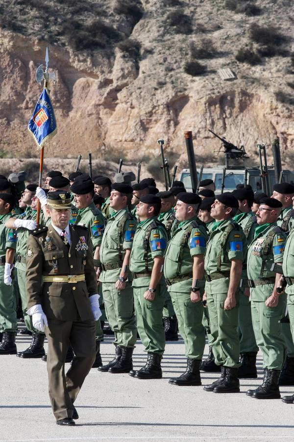 Parada para festejar la Inmaculada en la Bripac