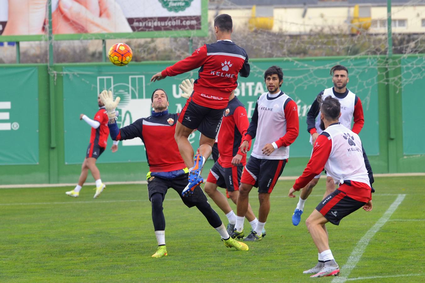 Entrenamiento del Elche CF