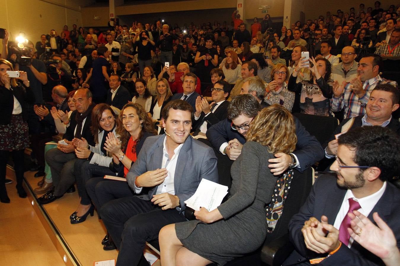 Mitin de Albert Rivera en Alicante