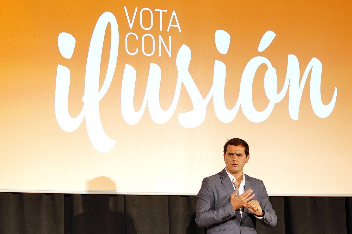 Mitin de Albert Rivera en Alicante