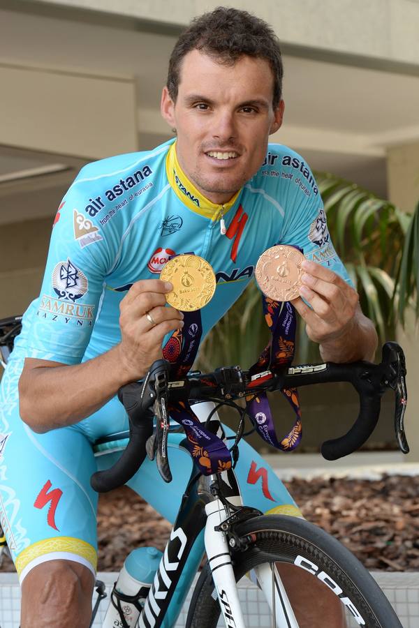 22 DE JUNIO. Luis León, un titán en Bakú. El ciclista muleño gana el oro en la prueba en ruta de los Juegos Olímpicos, donde también logra la medalla de broce en la prueba contrarreloj.