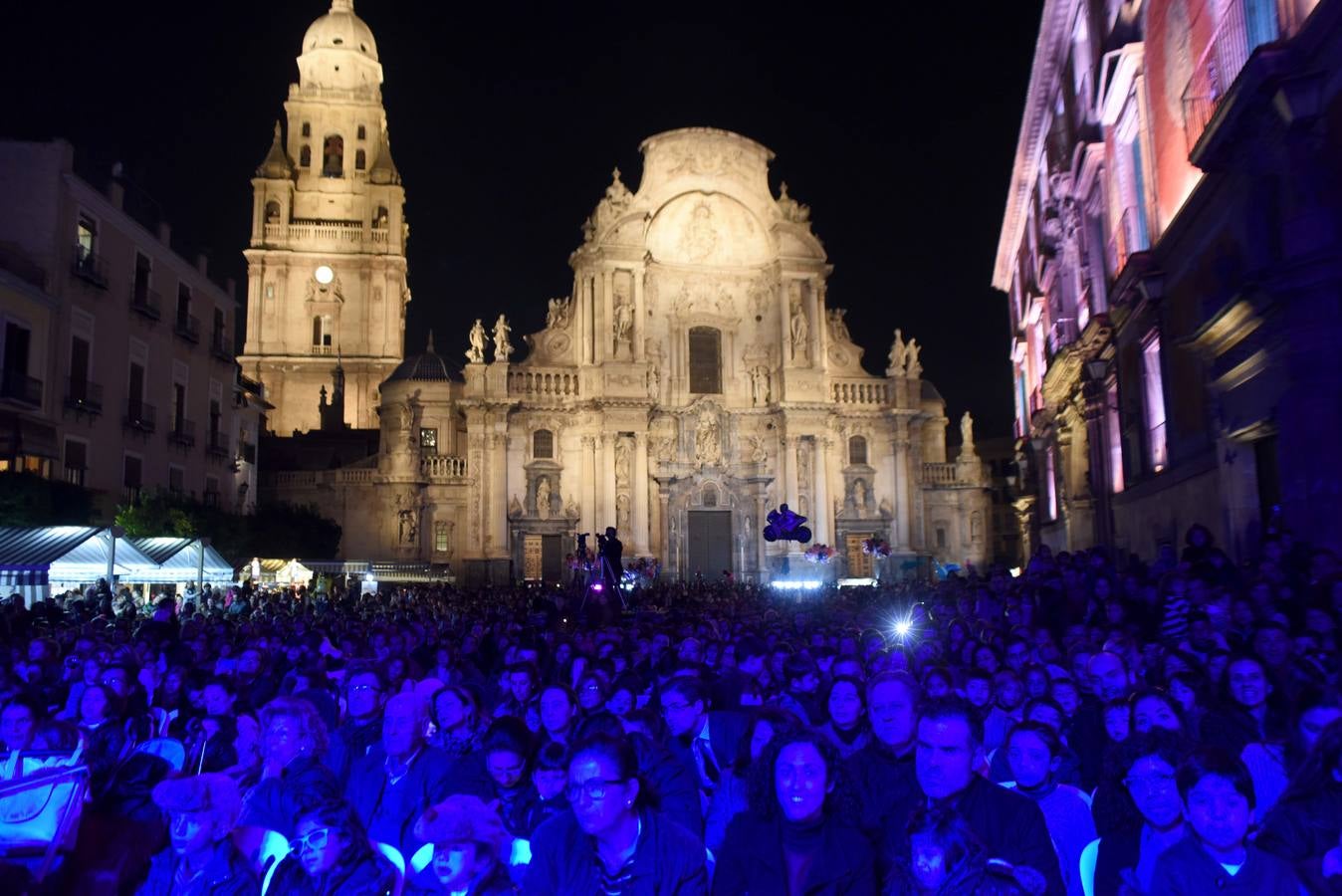 Murcia recibe a Papá Noel