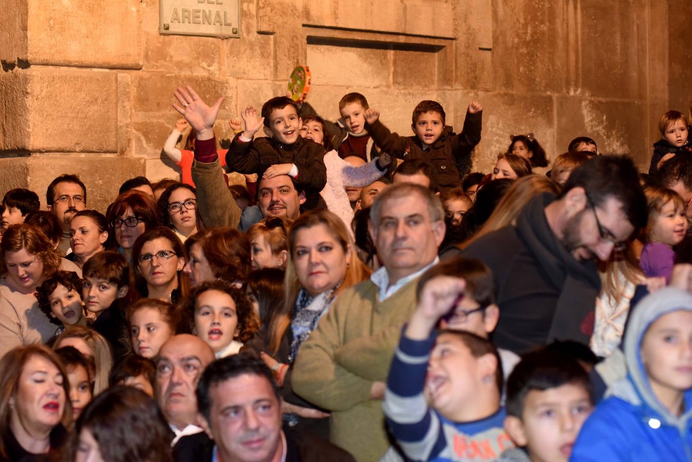 Murcia recibe a Papá Noel