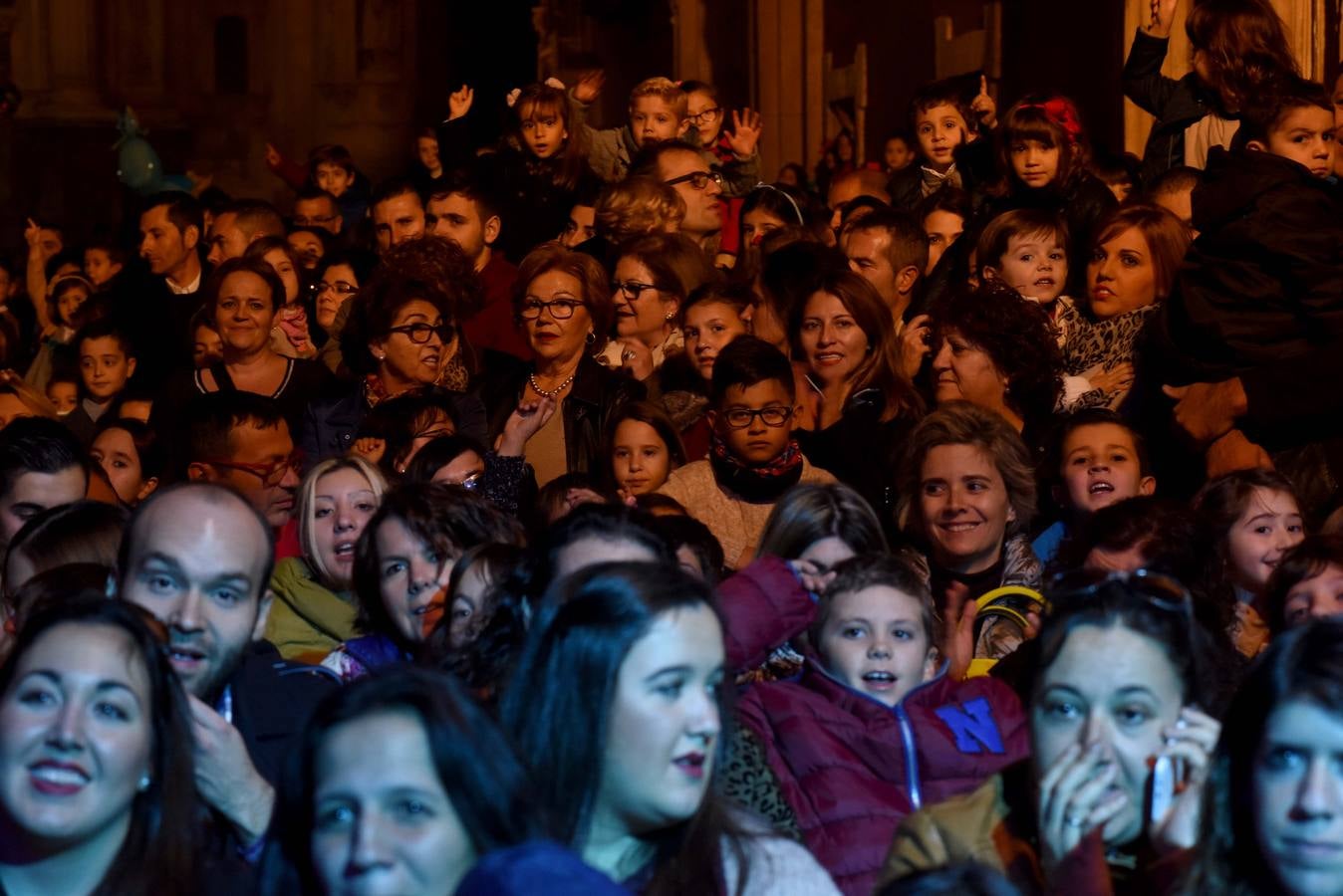 Murcia recibe a Papá Noel