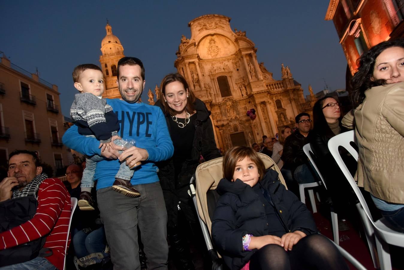 Murcia recibe a Papá Noel