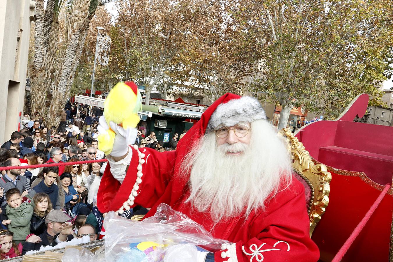 Magia e ilusión en el desfile de Navidad