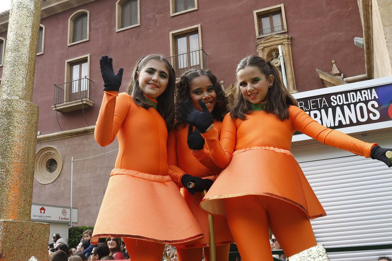 Magia e ilusión en el desfile de Navidad