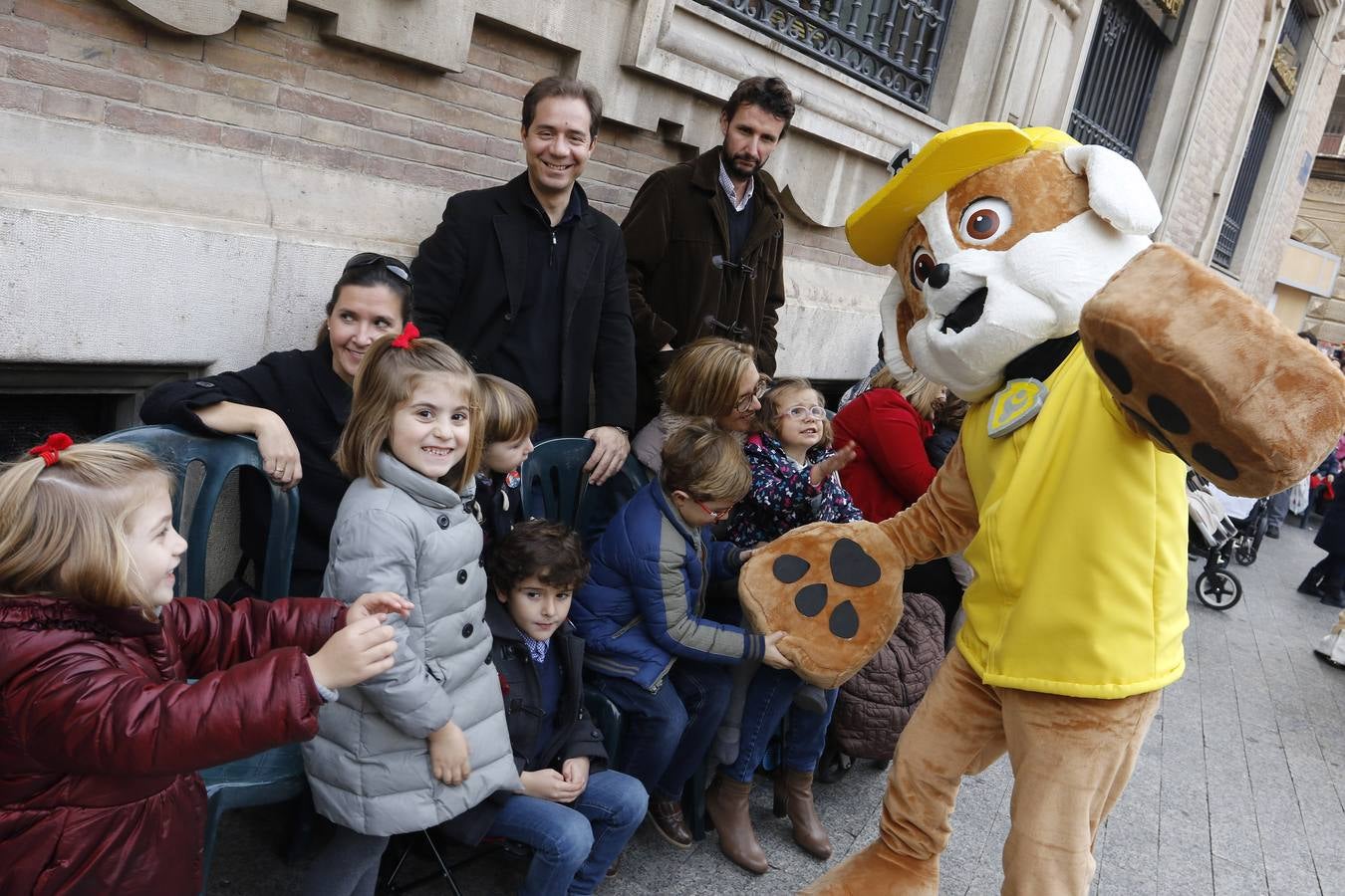 Magia e ilusión en el desfile de Navidad