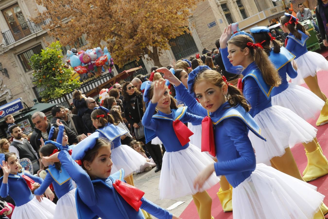 Magia e ilusión en el desfile de Navidad