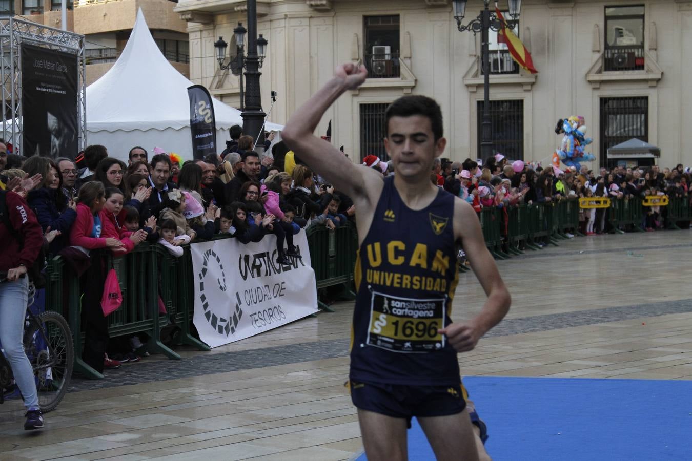 Alevines e infantiles a la carrera en Cartagena