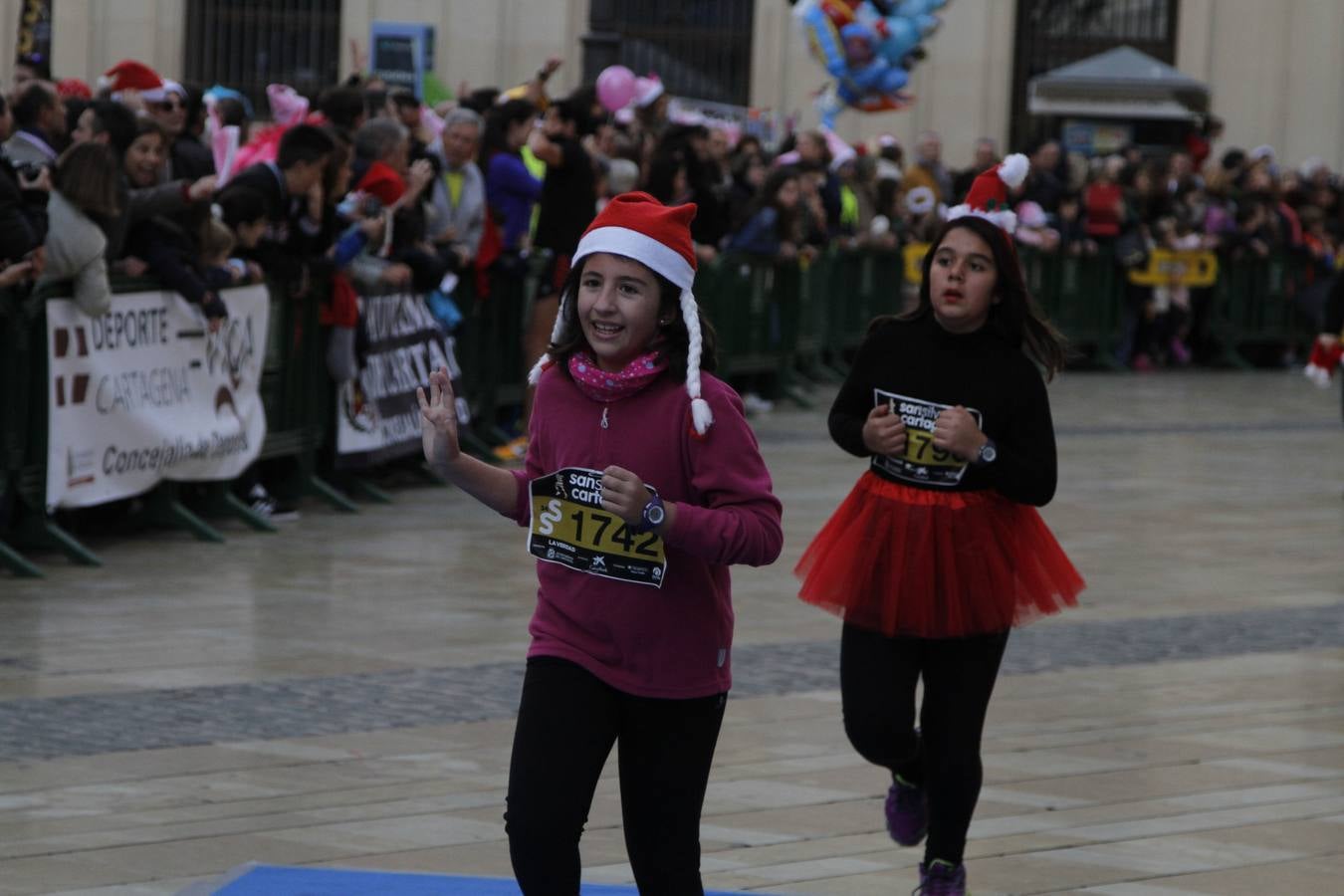 Alevines e infantiles a la carrera en Cartagena