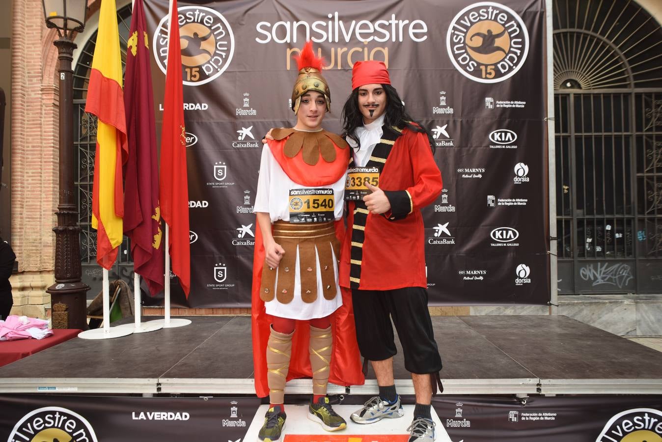 Los disfraces de la San Silvestre de Murcia (I)