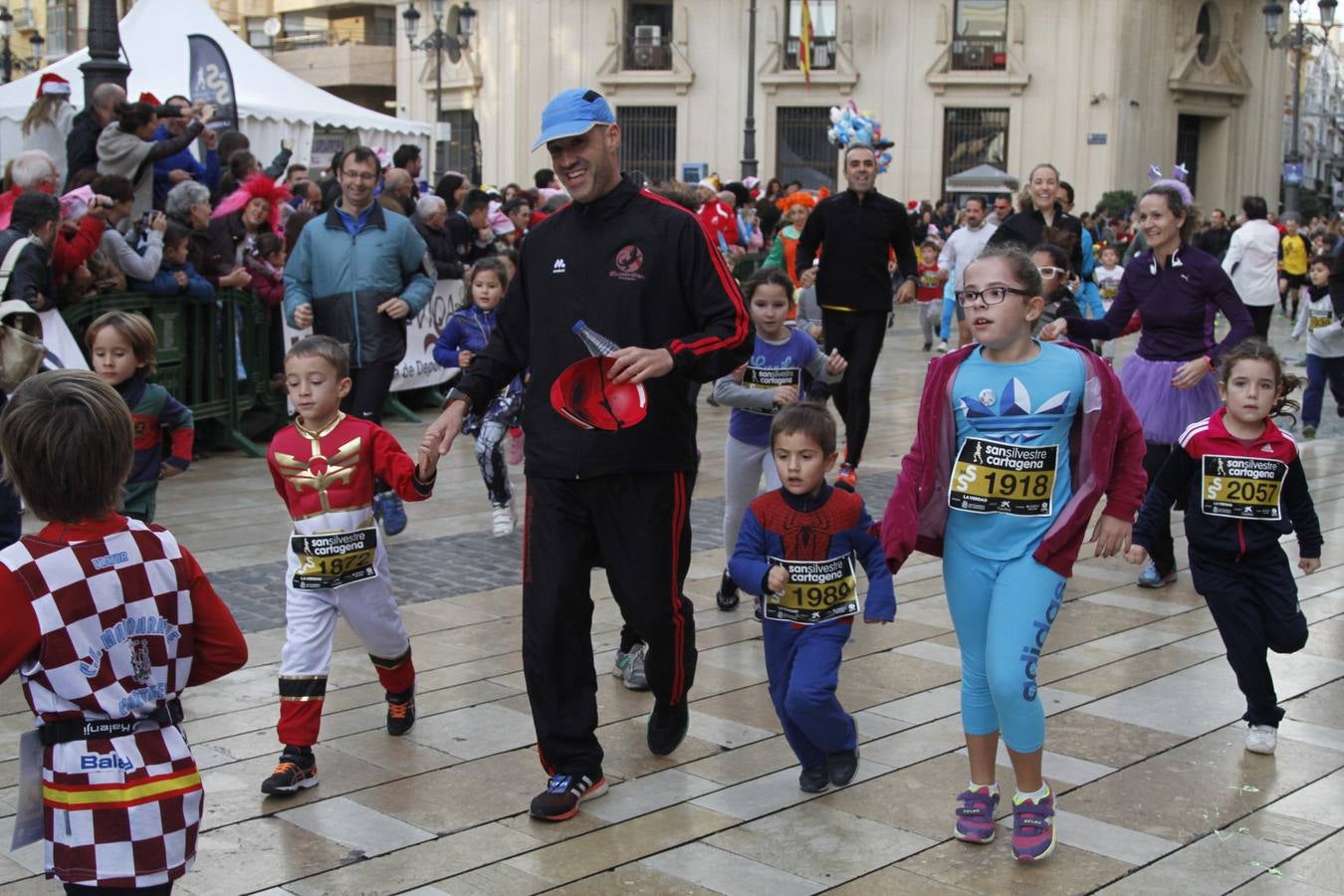 Los más pequeños también cerraron el año al trote